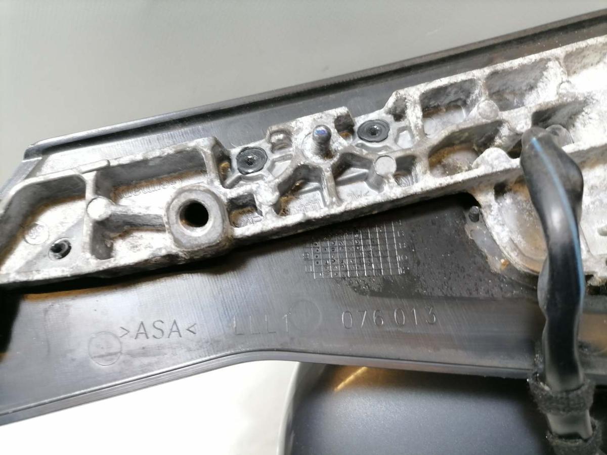 VW Golf Plus 2 original Au&szlig;enspiegel links LA7T United Grey elektrisch verstellbar Bj.2009